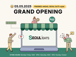 GRAND OPENING PROMO at Seoul Eats