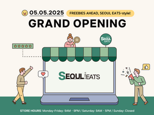 GRAND OPENING PROMO at Seoul Eats