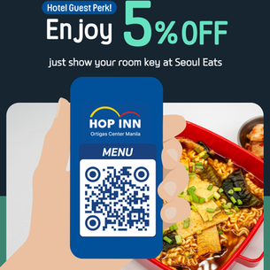 Hop Inn Hotel Guest Perk!
