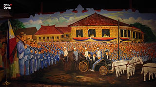 필리핀 역사: 1898년 6월 12일, 스페인으로부터 독립선언(필리핀 독립기념일)