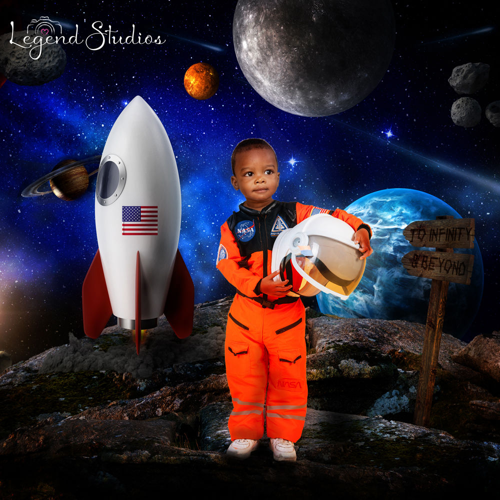 To infinity Portrait transformed from your photo