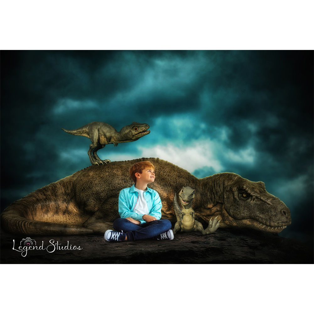 Dinosaur Portrait transformed from your photo