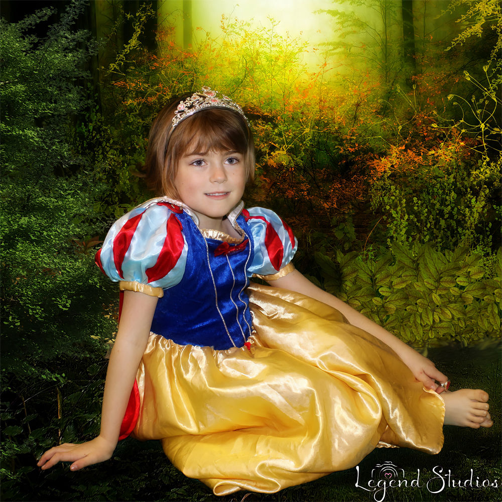 Forest Princess Portrait transformed from your photo