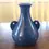 Thumbnail: Antique Genuine Bybee Arts and Crafts Pottery Vase with 2-Ears Handles Blue 7-I