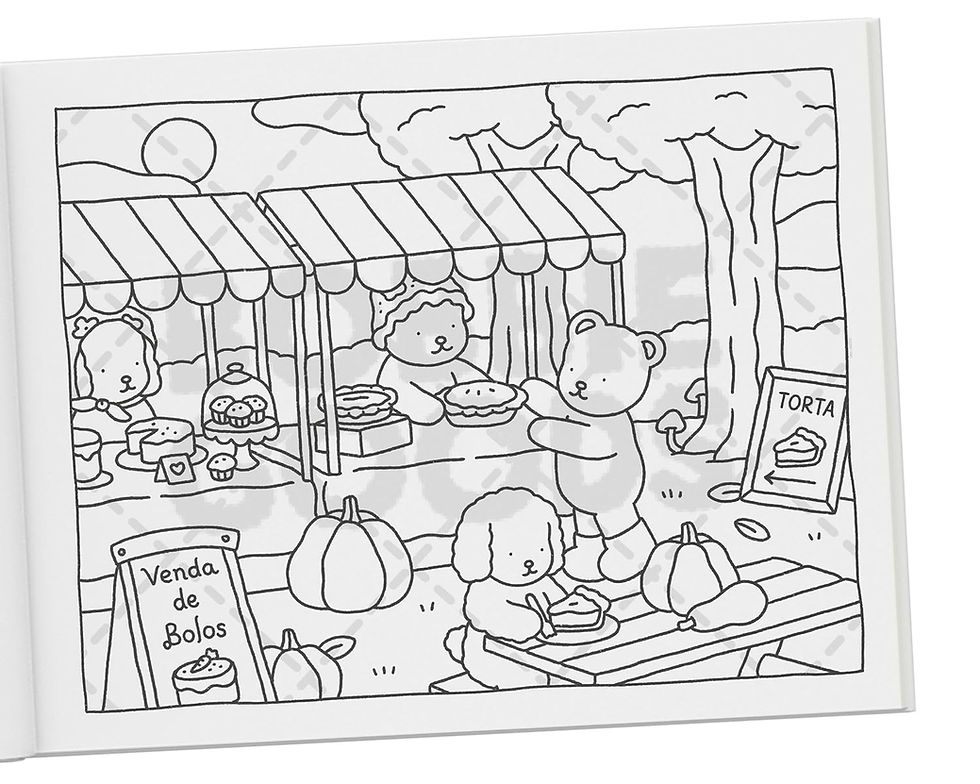 Miniatura: BOBBIE GOODS - DIAS FRIOS - LIVRO DE COLORIR