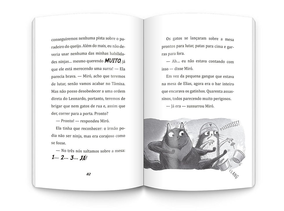 Miniatura: SOFIA, A GATA NINJA E O INCRIVEL FURTO DOS QUEIJOS