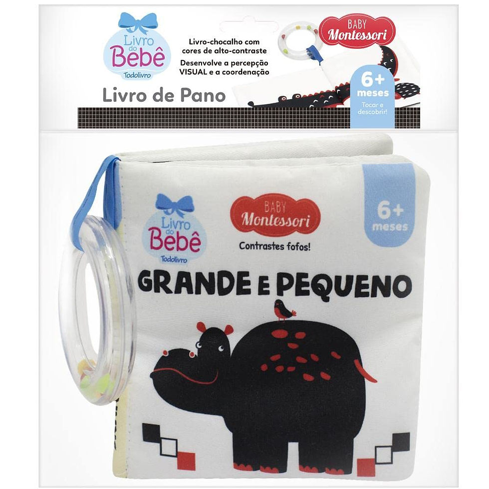 BABY MONTESSORI - CONTRASTES FOFOS!: GRAN./PEQUENO