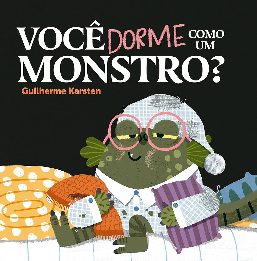 VOCE DORME COMO UM MONSTRO?