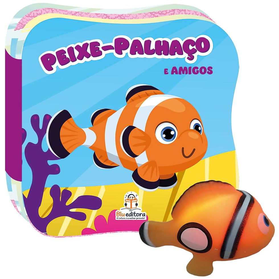 CONHECENDO OS ANIMAIS - UM LIVRO DE BANHO: PEIXE-P