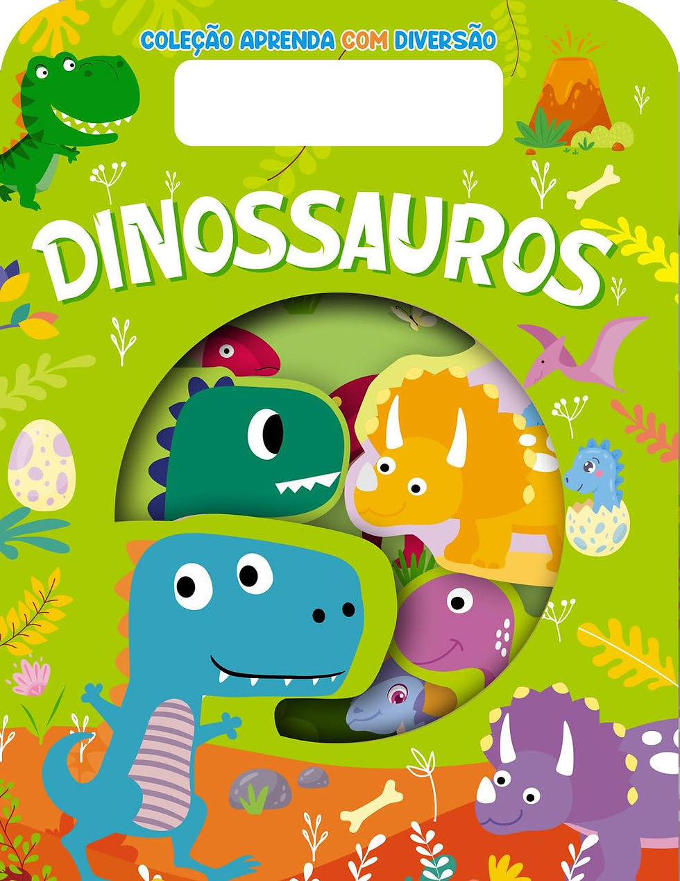 COLECAO APRENDA COM DIVERSAO - DINOSSAUROS