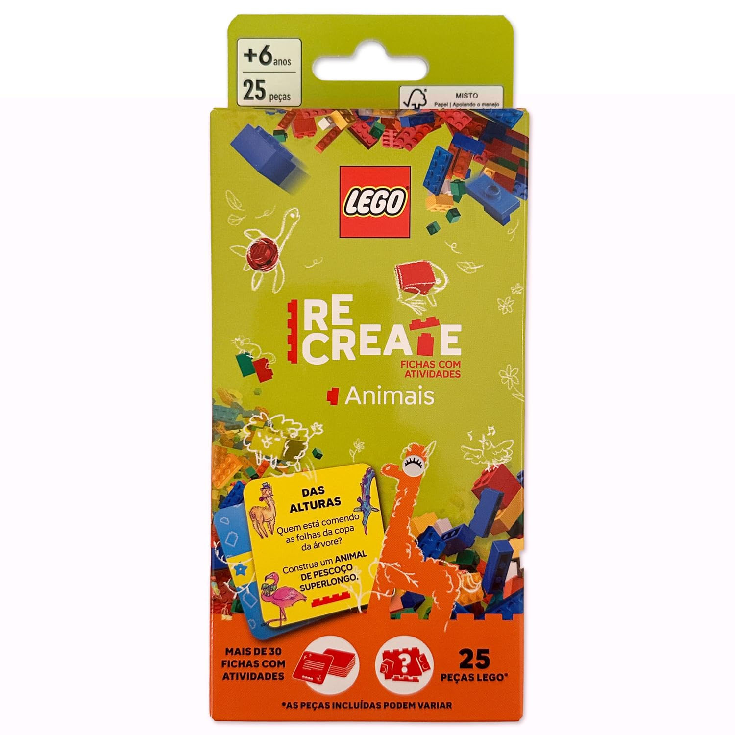 LEGO BOOKS RECREATE - ANIMAIS