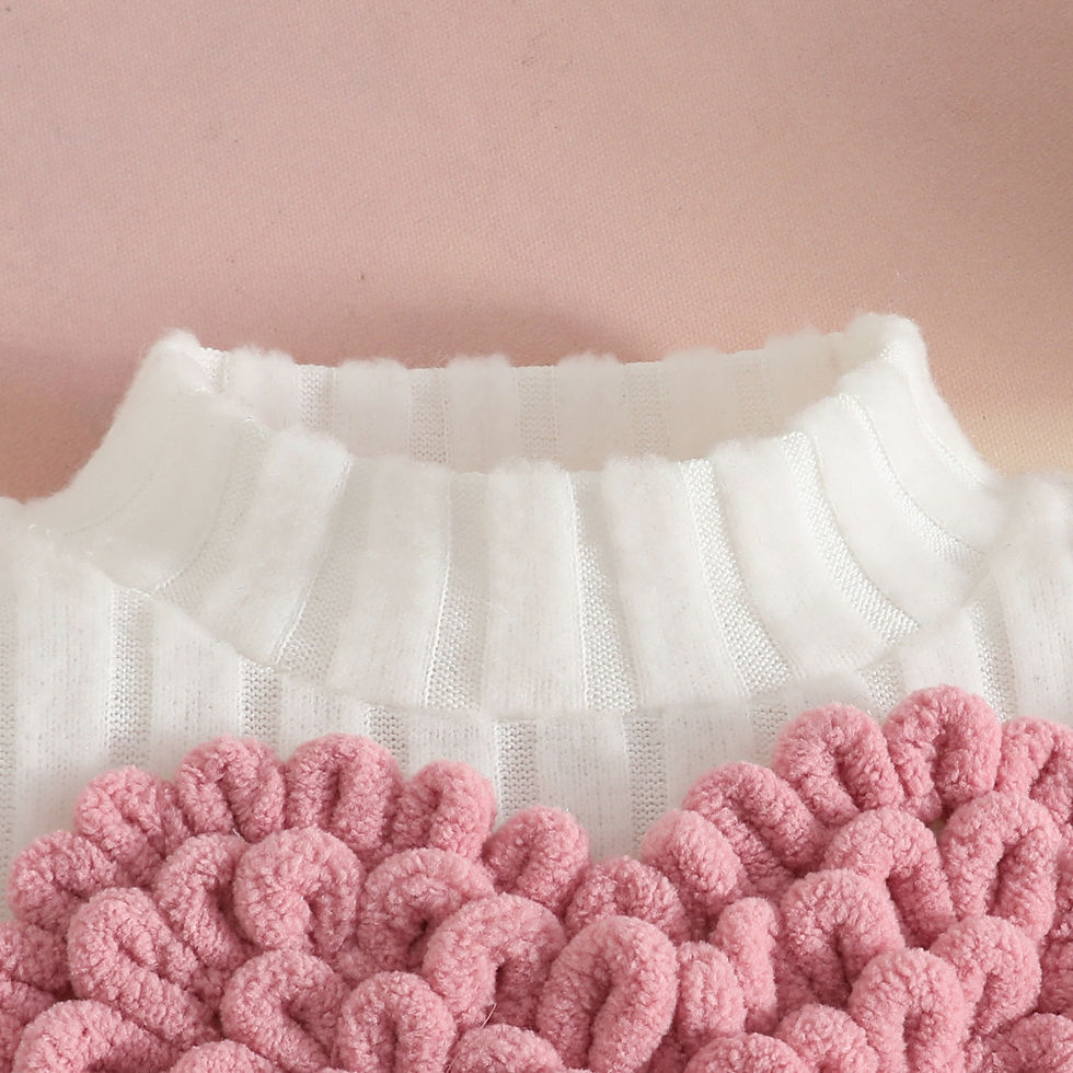 Miniatura: Vestido infantil com corações