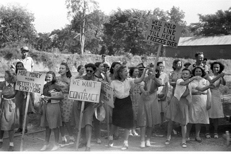 Georgia Union Workers in 1941