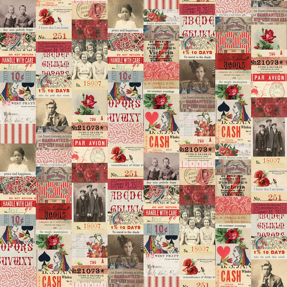 Thumbnail: Palette Collection Subscription | Tim Holtz | Red | Free Spirit