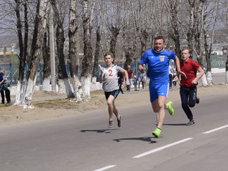 Эстафета посвященная 9 мая!