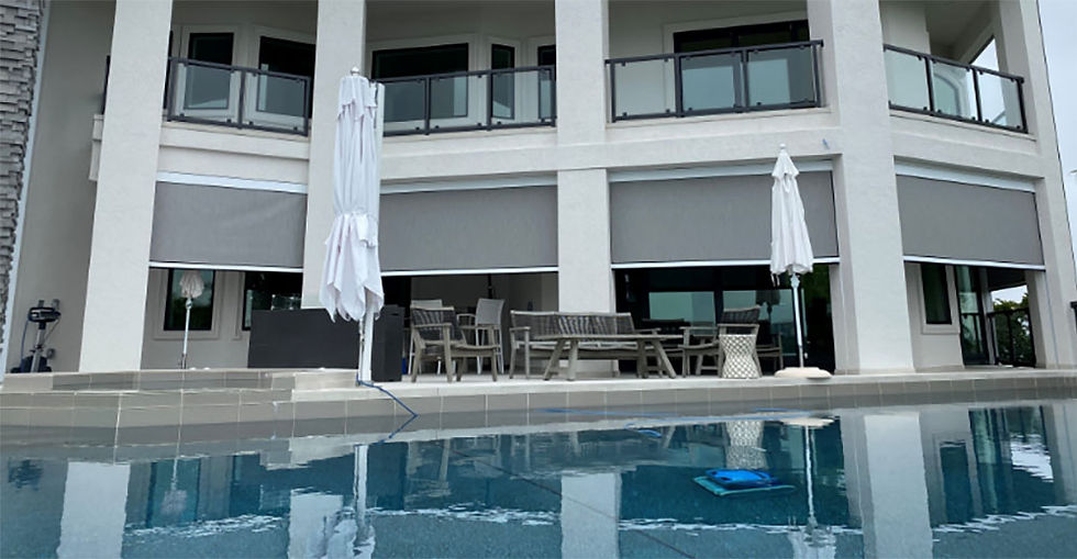 Magnatrack patio screens