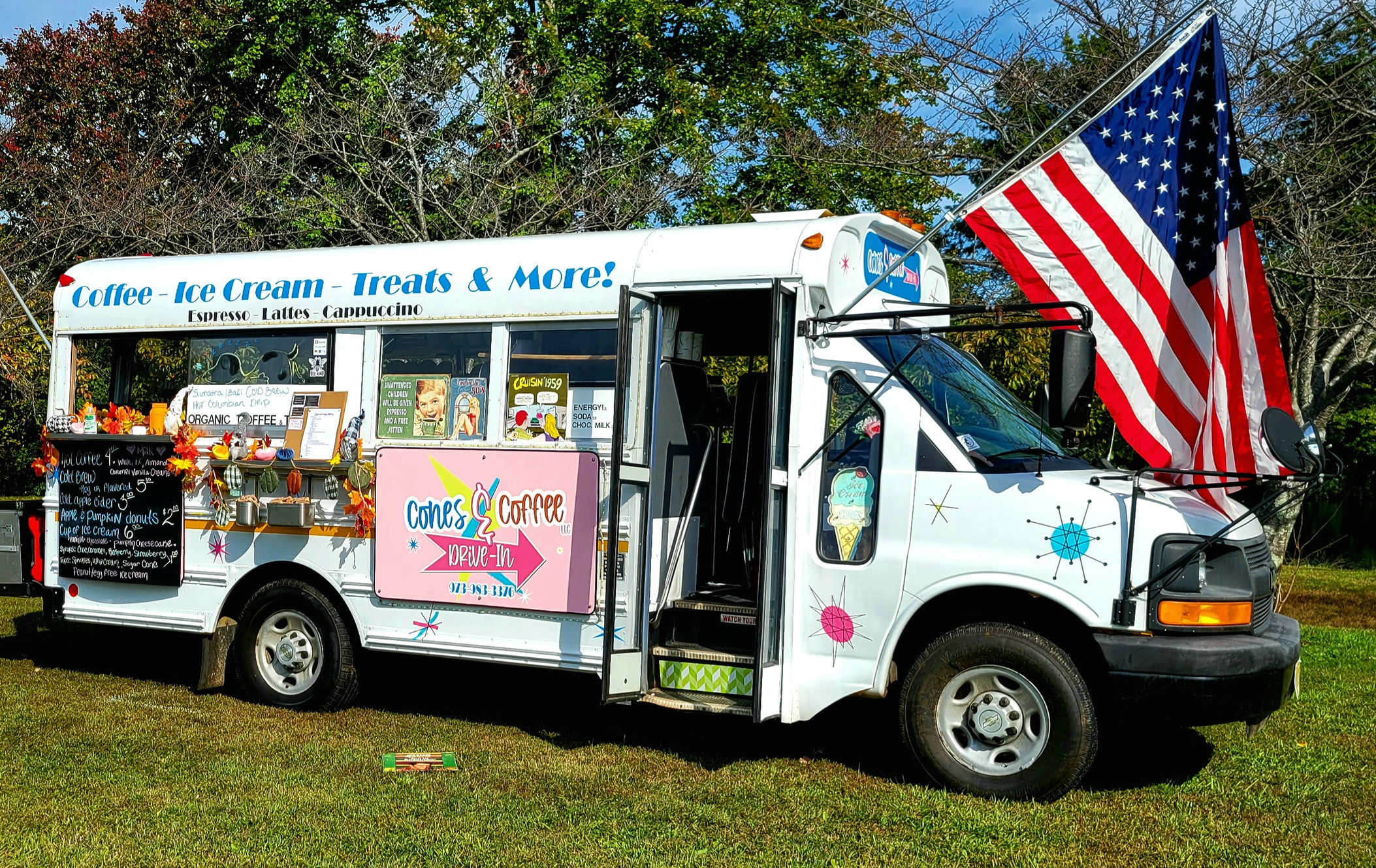 Mobile DriveIn Cones & Coffee Rockaway