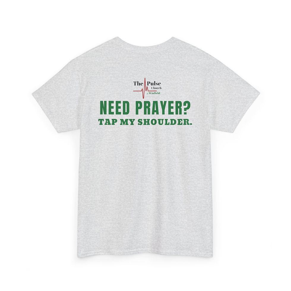 Thumbnail: Prayer Squad Unisex Heavy Cotton Tee - Perfect for Faith Gatherings and Support