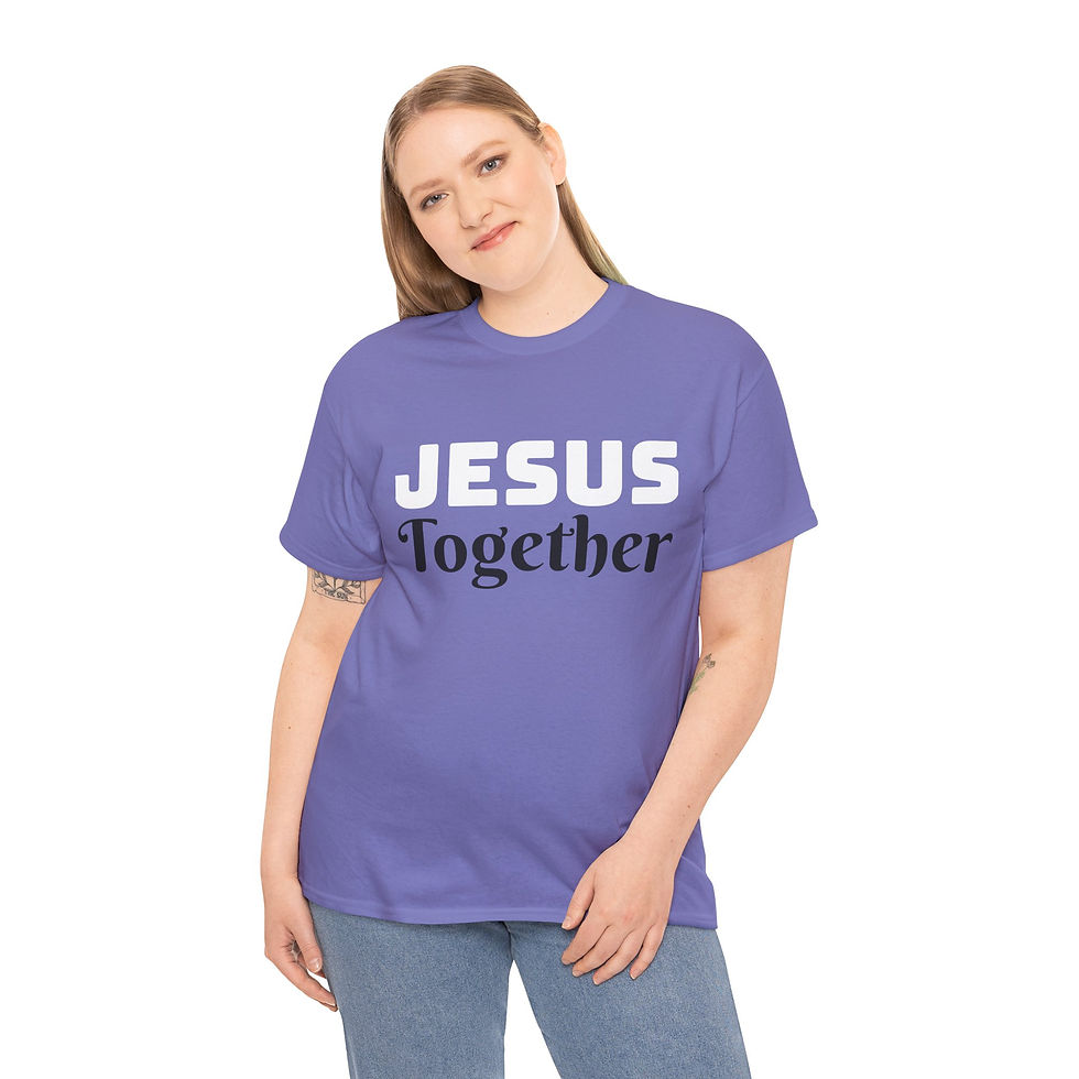 Thumbnail: Jesus Together Unisex Heavy Cotton Tee