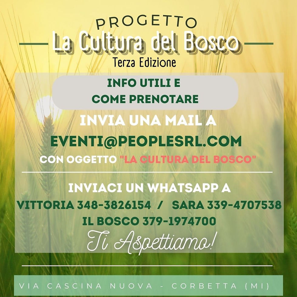 La Cultura Del Bosco 3