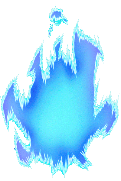 Power up animated GIF effect