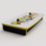 Star Wars two-player tabletop custom arcade cabinet with LED buttons built by Simple Arcades.