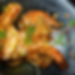 Peppery garlic shrimp