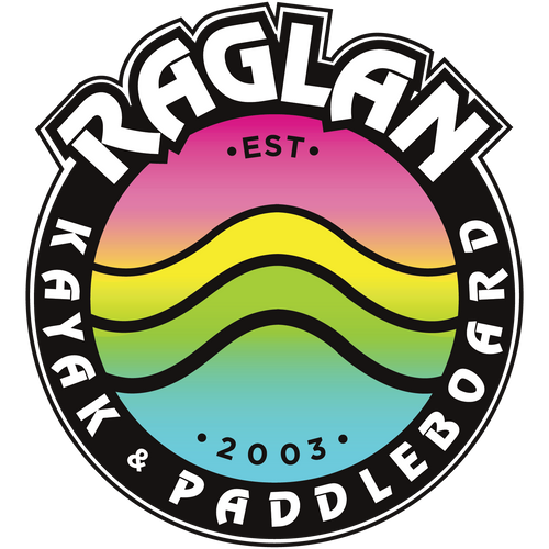 Raglan Kayak Sticker Raglan Kayak