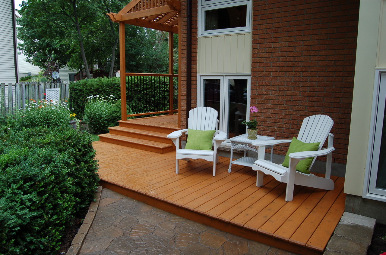 Front Porch with Lexan Cover