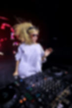 Female DJ at Advanced DJ School