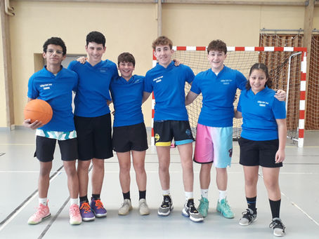 Après midi BASKET pour les minimes de Saint Jean.