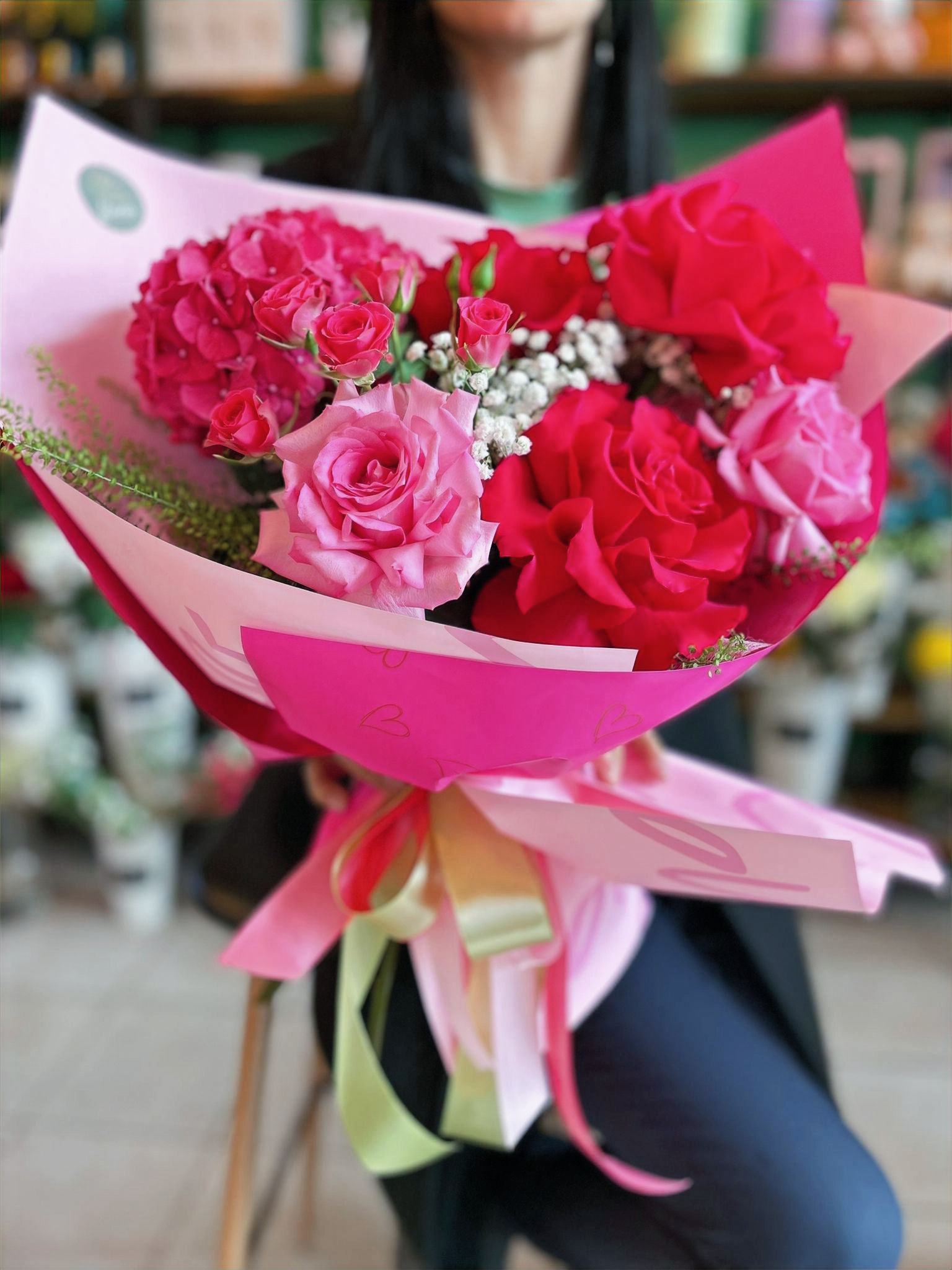 Buchet de Flori Yana FLowers & Coffee Florarie Iasi Livrare Gratuita