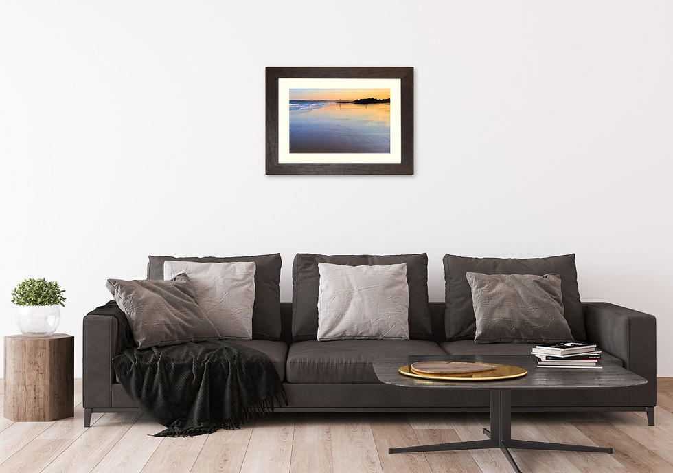 Thumbnail: Low Tide at Sunset, Sandbanks