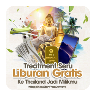 Pengumuman Pemenang Undian Jalan-Jalan ke Thailand dari De WAVE Family Massage & Beauty Salon