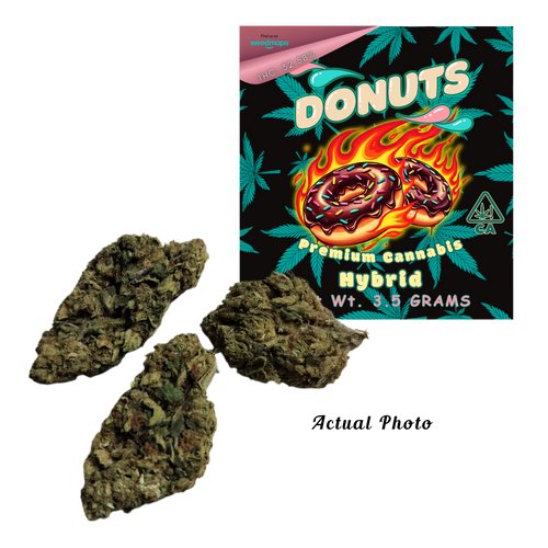 Donuts 3 5 grams premium hybrid flower ouidbizz