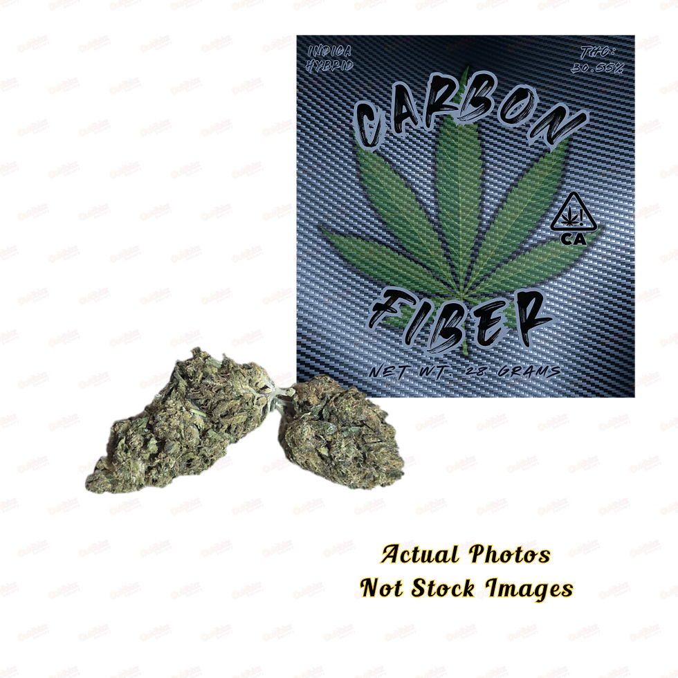 Thumbnail: Carbon Fiber 28 Grams Premium Indica Hybrid Flower