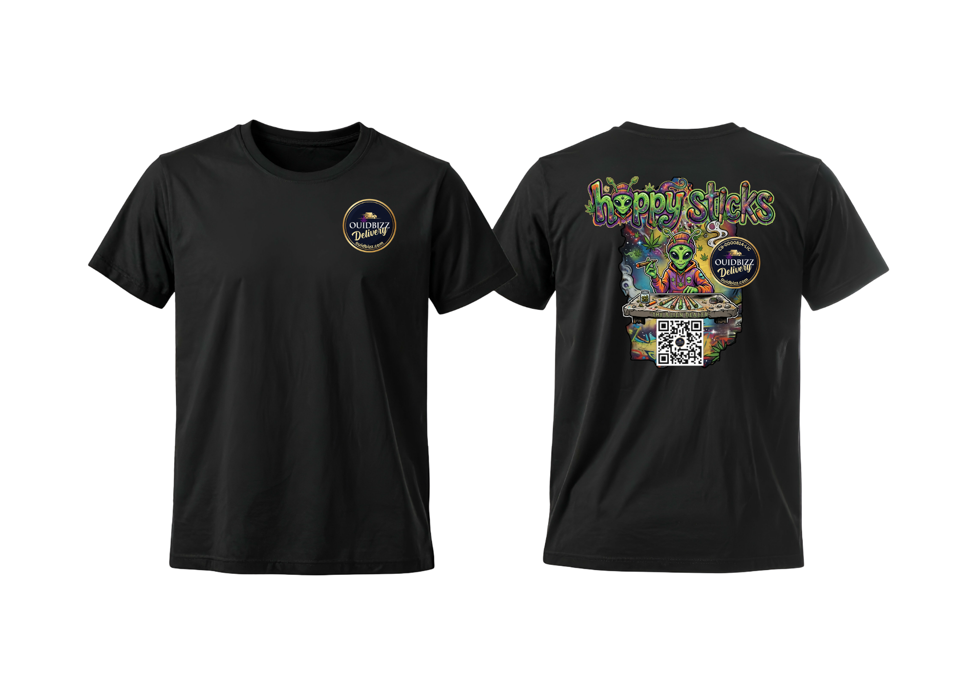 Ouidbizz Happy Sticks T-Shirt Unisex