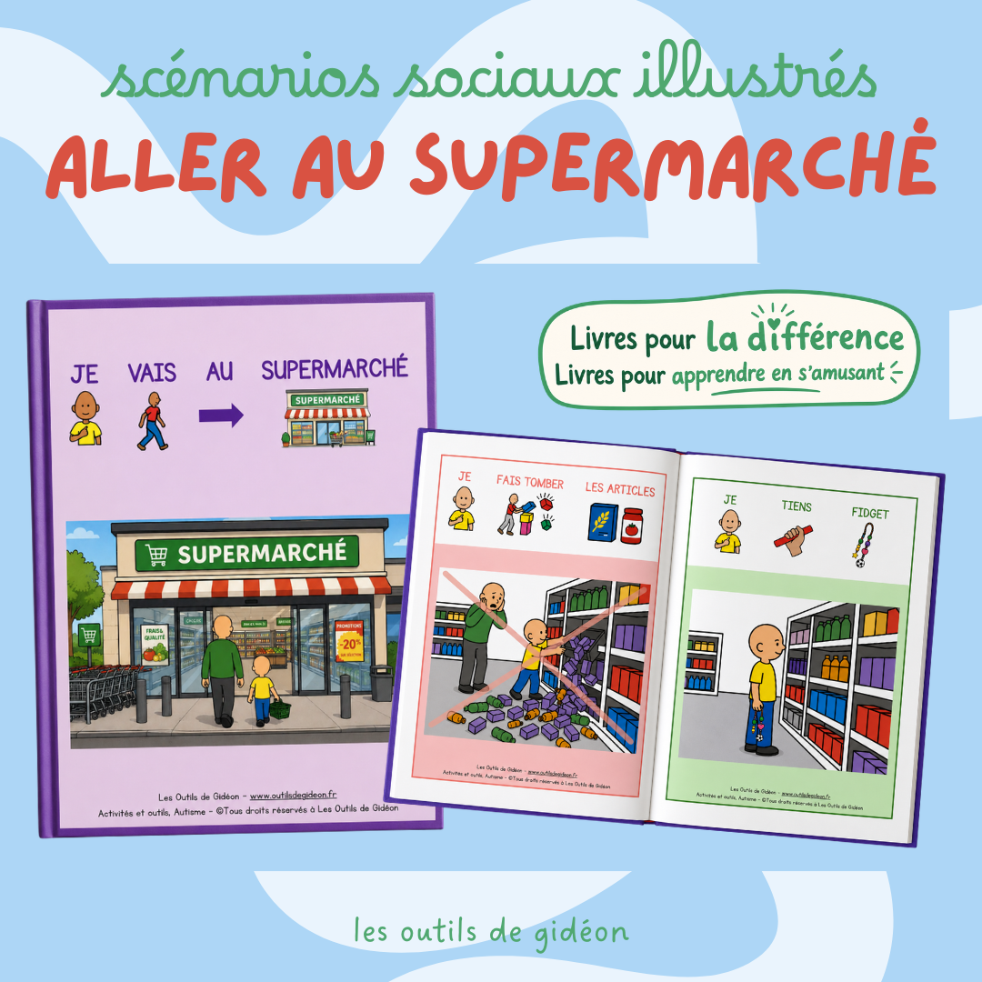 Aller au supermarché - Livre