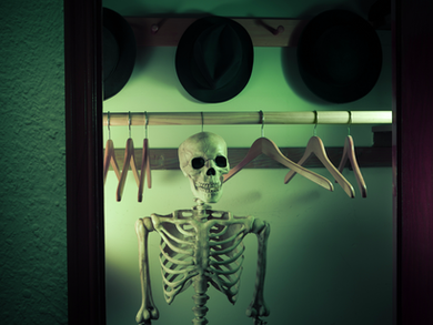 Before the skeletons in the closet start shooting: Dealing with violence, sex and racism