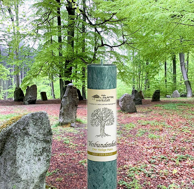 Miniaturbild: Heiliger Hain - Kerze  für mehr Verbundenheit