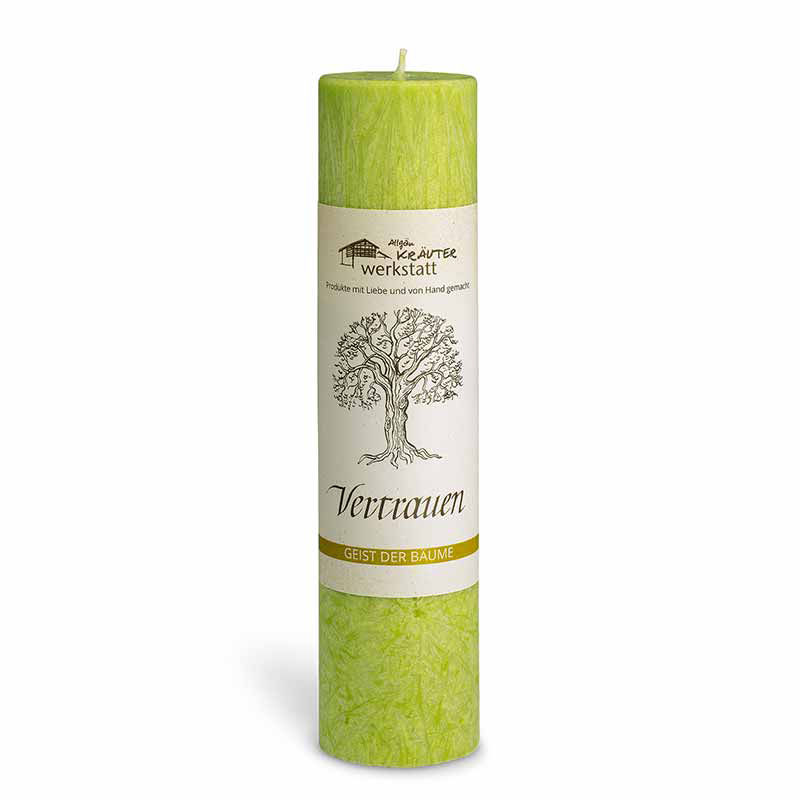 Miniaturbild: Kerze Birke - Vertrauen