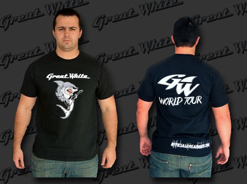 Great White Shark Front Tour T-Shirt | Greatwhite