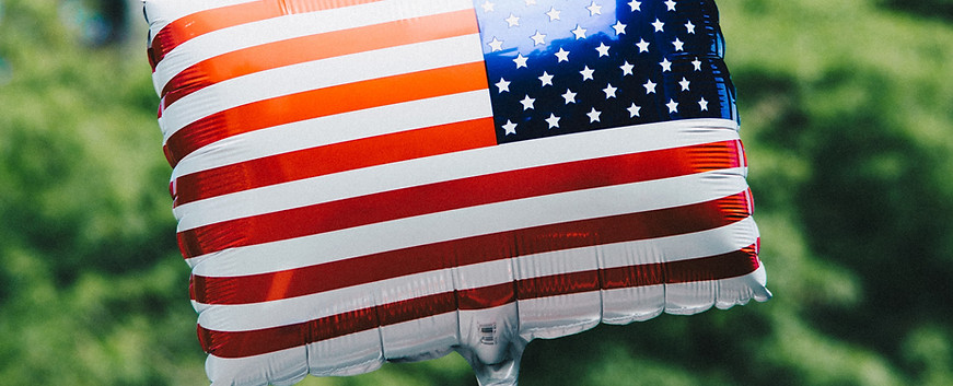 US Flag Balloon