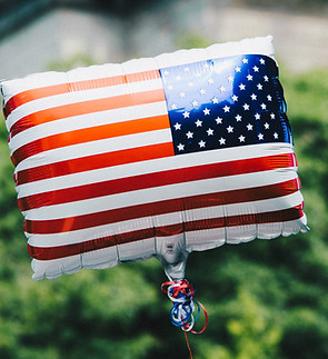 US Flag Balloon