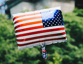 Globo de la bandera de los Estados Unido