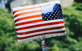 US Flag Balloon