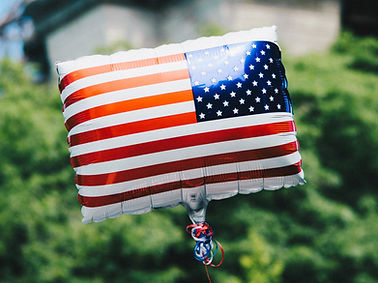 Globo de la bandera de los Estados Unidos