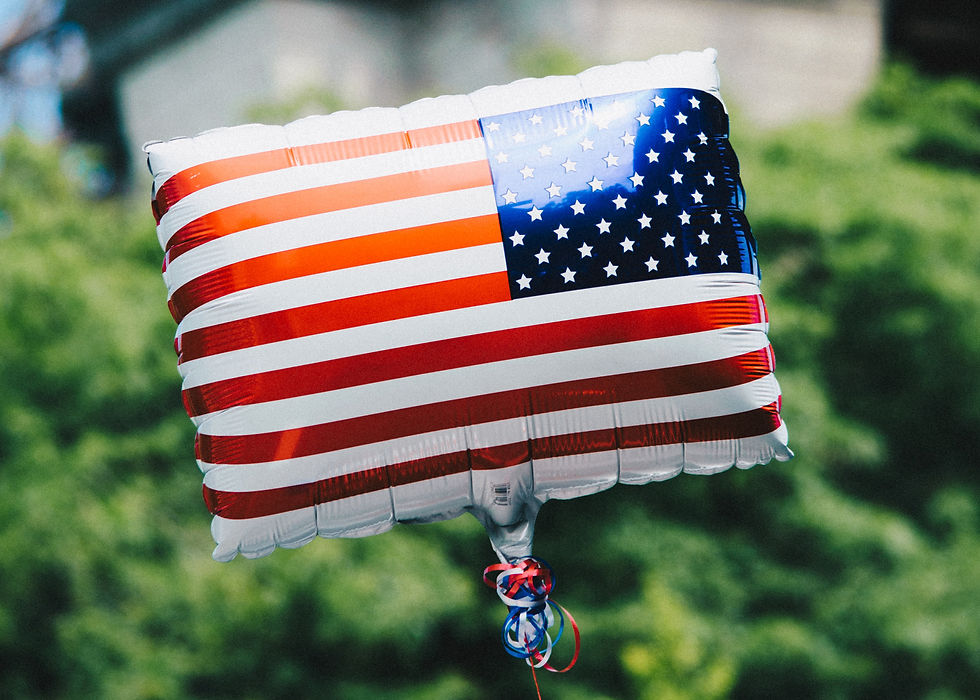 US Flag Balloon