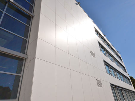 Cembrit Faserzementfassade für die Kriminalpolizei in Rottweil
