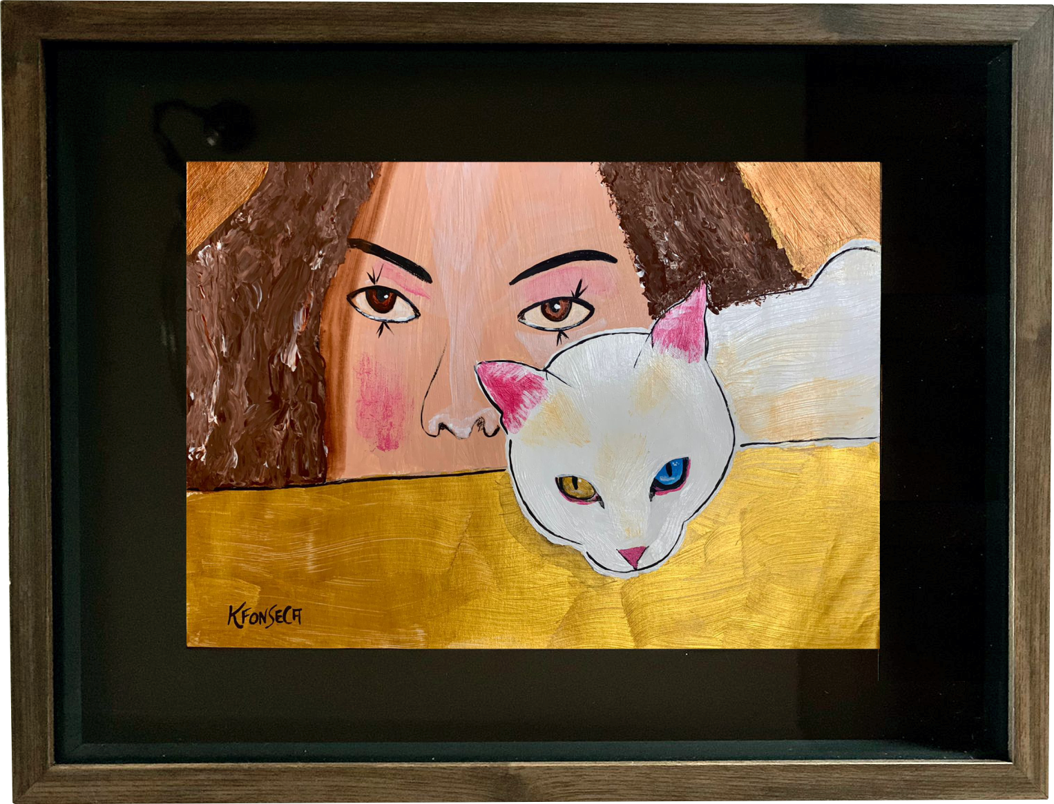 Diamond Eye - Pintura 21x29 cm